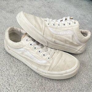 white old school vans